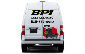 Duct Cleaning Van Rear